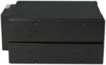 iStarUSA BPN-DE230SS-SILVER 2x5.25" to 3x3.5" SAS/SATA 6.0 Gb/s Trayless Hot-Swap Cage - OEM
