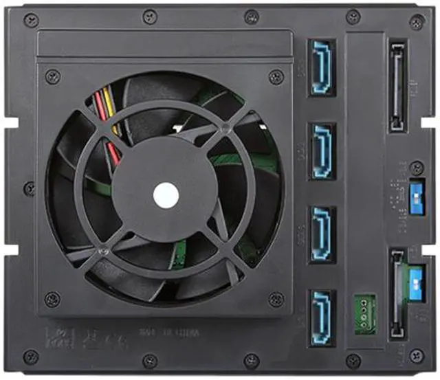 iStarUSA BPN-DE340HD-BLACK Trayless 3 x 5.25" to 4 x 3.5" 12Gb/s HDD Hot-swap Rack