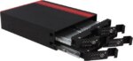 iStarUSA BPU-124DE-SS 1 x 5.25" to 4 x 2.5" SATA/SAS 6.0Gb/s Hot-Swap Backplane RAID Cage