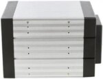 iStarUSA BPU-340SATA-RED 3x5.25" to 4x3.5" SAS/SATA 6.0 Gb/s Hot-Swap Cage - OEM