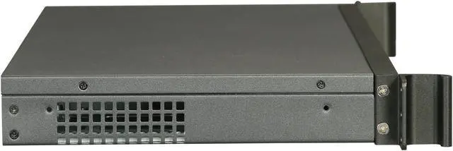 iStarUSA D-118V2-ITX Black 1U Rackmount Compact Server Chassis