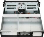 iStarUSA D-200 Black 2U Rackmount Compact Stylish Chassis - Black Bezel