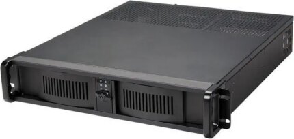 iStarUSA D-200-FS Black 2U Rackmount Compact Stylish Chassis