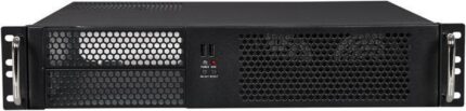 iStarUSA D-214-MATX Black 2U Rackmount Chassis