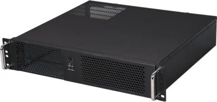 iStarUSA D-214-MATX Black 2U Rackmount Chassis