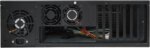 iStarUSA D-300-FS Black 3U Rackmount Compact Stylish Front-mounted PSU Chassis