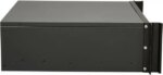 iStarUSA D-313SE-MATX Black 3U Rackmount Compact Industrial Chassis - Black Bezel