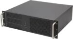 iStarUSA D-314-MATX Black 3U Rackmount Chassis ATX Power Supply Compatible