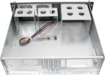 iStarUSA D-314-MATX Black 3U Rackmount Chassis ATX Power Supply Compatible
