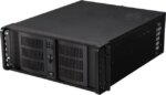 iStarUSA D-400-6 Black 4U Rackmount Compact Stylish Chassis