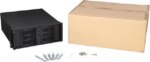 iStarUSA D-400-6 Black 4U Rackmount Compact Stylish Chassis
