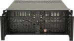 iStarUSA D-400-6-Black Black 4U Rackmount Compact Stylish Server Chassis