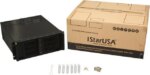 iStarUSA D-400-6-Black Black 4U Rackmount Compact Stylish Server Chassis