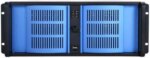 iStarUSA D-400-6-Blue 4U Rackmount Compact Stylish Server Chassis