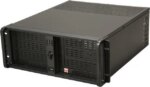 iStarUSA D-400-6-ND Black 4U Rackmount Compact Stylish Chassis