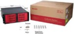 iStarUSA D-400-6-RED 4U Rackmount Compact Stylish Rackmount Chassis