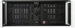 iStarUSA D-400-6-SILVER 4U Rackmount Compact Stylish Server Chassis - OEM