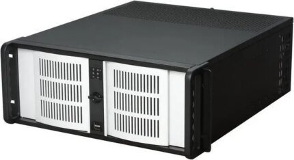 iStarUSA D-400-6-SILVER 4U Rackmount Compact Stylish Server Chassis - OEM