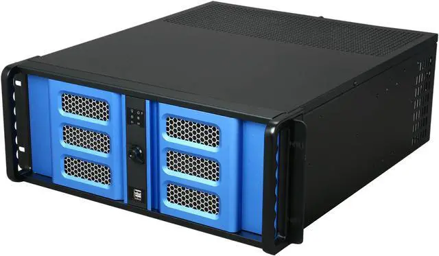 iStarUSA D-400-6SE 4U Rackmount Compact Stylish Server Chassis - OEM