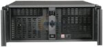 iStarUSA D-400 Black 4U Rackmount Compact Stylish Chassis - Black Bezel