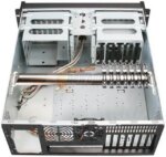 iStarUSA D-400 Black 4U Rackmount Compact Stylish Chassis - Black Bezel