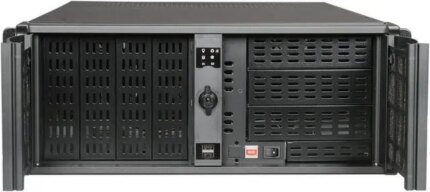iStarUSA D-400L-7 Black 4U Rackmount High Performance Chassis - Black Bezel