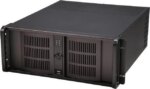 iStarUSA D-414 Black 4U Rackmount 14 Slots Industrial PC Chassis