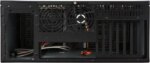 iStarUSA D400-6SE-BK 4U Rackmount Compact Stylish Server Chassis - OEM