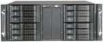 iStarUSA D410-DE12BK Black 4U Rackmount 10-Bay Stylish Storage Server Rackmount Chassis
