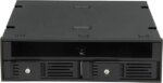 iStarUSA T-5K225T-SA 5.25" to Slim ODD and 2x2.5" SATA 6Gb/s Trayless Hot-Swap Cage