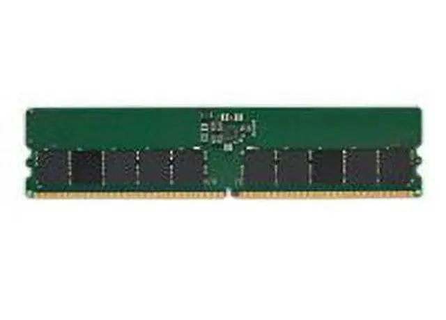 Kingston 16GB DDR5 SDRAM Memory Module - For Workstation - 16 GB - DDR5-4800/PC5-38400 DDR5 SDRAM - 4800 MHz Single-rank Memory - CL40 - 1.10 V - ECC