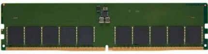 Kingston 32GB DDR5 SDRAM Memory Module - For Workstation - 32 GB - DDR5-4800/PC5-38400 DDR5 SDRAM - 4800 MHz Dual-rank Memory - CL40 - 1.10 V - ECC -