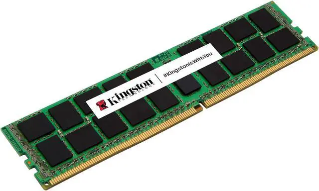 Kingston 64GB DDR5 SDRAM Memory Module - 64 GB - DDR5-4800/PC5-38400 DDR5 SDRAM - 4800 MHz - CL40 - 1.10 V - ECC - Registered - 288-pin - DIMM -