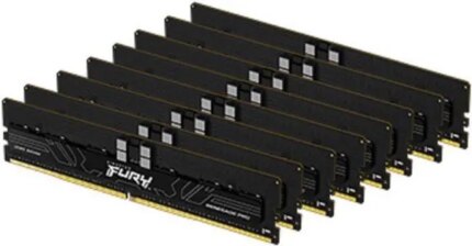 Kingston Fury Renegade Pro 128GB (8 x 16GB) ECC Registered DDR5 6400 (PC5 51200) Memory (Server Memory) Model KF564R32RBK8-128