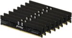 Kingston FURY Renegade Pro 256GB (8 x 32GB) DDR5 RDIMM Memory Kit - For Desktop PC, Workstation - 256 GB (8 x 32GB) - DDR5-4800/PC5-38400R DDR5 RDIMM