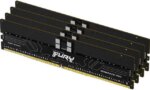 Kingston FURY Renegade Pro 64GB (4 x 16GB) DDR5 SDRAM Memory Kit-For Desktop PC, Workstation -64 GB (4 x 16GB)-DDR5-5600/PC5-44800 DDR5 SDRAM- 5600