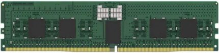 Kingston KSM56R46BS8PMI-24HMI 24GB DDR5 SDRAM Memory Module - 24 GB - DDR5-5600/PC5-44800 DDR5 SDRAM - 5600 MHz Dual-rank Memory - CL46 - 1.10 V -