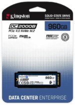 Kingston SEDC2000BM8/960G DC2000B 960 GB Solid State Drive - M.2 2280 Internal - PCI Express NVMe (PCI Express NVMe 4.0 x4) - Server, Data Center