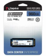 Kingston SEDC2000BM8/960G DC2000B 960 GB Solid State Drive - M.2 2280 Internal - PCI Express NVMe (PCI Express NVMe 4.0 x4) - Server, Data Center