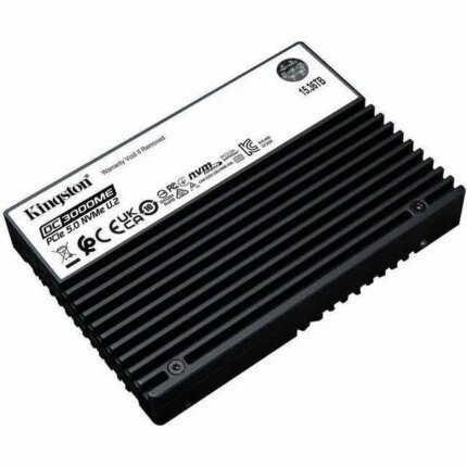 Kingston SEDC3000ME/3T8 DC3000ME 3.84 TB Solid State Drive - 2.5" Internal - U.2 (PCI Express NVMe 5.0 x4) - Server, Data Center Device Supported-1