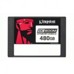 Kingston SEDC600M/480G DC600M 480 GB Solid State Drive - 2.5" Internal - SATA (SATA/600) - Mixed Use - Server Device Supported - 1 DWPD - 876 TB TBW -