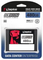Kingston SEDC600M/480G DC600M 480 GB Solid State Drive - 2.5" Internal - SATA (SATA/600) - Mixed Use - Server Device Supported - 1 DWPD - 876 TB TBW -