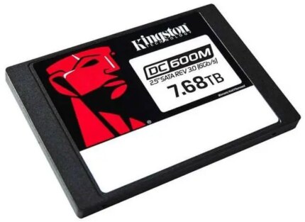 Kingston SEDC600M/7680G DC600M 7.50 TB Solid State Drive - 2.5" Internal - SATA (SATA/600)-Mixed Use - Server Device Supported-1DWPD - 14016 TB TBW