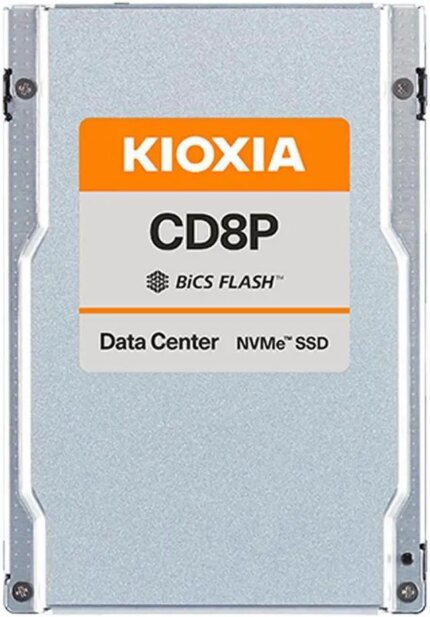 Kioxia KCD8XPUG7T68 CD8P-R Data Center & Read Intensive SSD 7.68TB 2.5" U.2/U.3 15mm PCIe 5 x 4 NVMe 3D TLC 1DWPD
