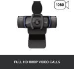 Logitech C920s HD Pro Webcam, Full HD 1080p/30fps Video Calling, Clear Stereo Audio, HD Light Correction, Works with Skype, Zoom, FaceTime, Hangouts,