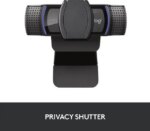Logitech C920s HD Pro Webcam, Full HD 1080p/30fps Video Calling, Clear Stereo Audio, HD Light Correction, Works with Skype, Zoom, FaceTime, Hangouts,