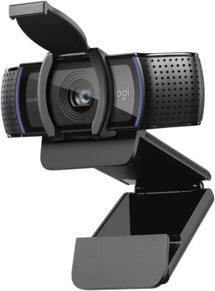 Logitech C920s HD Pro Webcam, Full HD 1080p/30fps Video Calling, Clear Stereo Audio, HD Light Correction, Works with Skype, Zoom, FaceTime, Hangouts,
