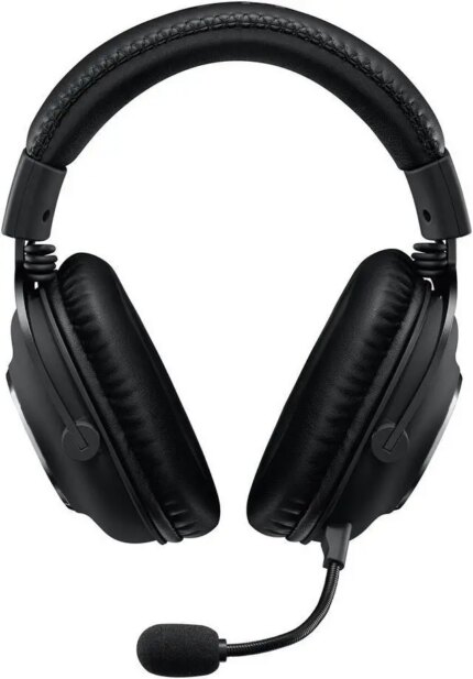 Logitech G PRO X Gaming Headset with Blue Voice, DTS Headphone 7.1 and 50 mm PRO-G Drivers, for PC - Black