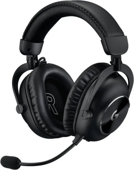 Logitech G PRO X2 LIGHTSPEED Wireless Gaming Headset, Detachable Boom Mic, 50mm Graphene Drivers, DTS:X Headphone 2.0—7.1 Surround,