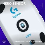 Logitech G305 LIGHTSPEED Wireless Gaming Mouse, Hero 12K Sensor, 12,000 DPI, Lightweight, 6 Programmable Buttons, 250h Battery Life, On-Board Memory,